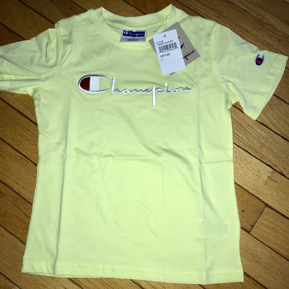 CHAMPION TEE (LEMON)